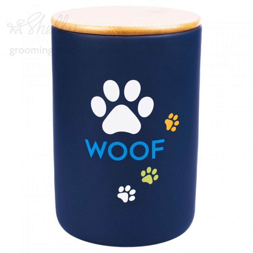 Бокс керамический для хранения корма для собак WOOF 1900 мл